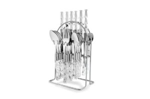 Twister 24 Pc Cutlery Set- Elegante