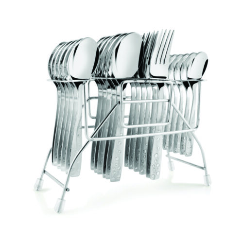 24 Pcs Blossom Bubbler Spoon Steel