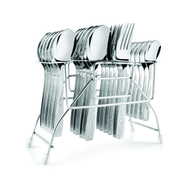 24 Pcs Blossom Bubbler Spoon Steel