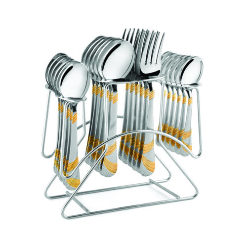 24 Pcs Blossom Spoon Celebration Cutlery Set