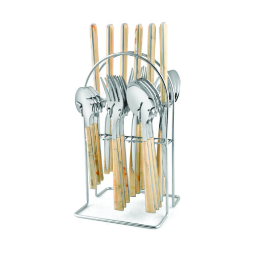 24 Pcs Marblino Steel P/H Cutlery Set