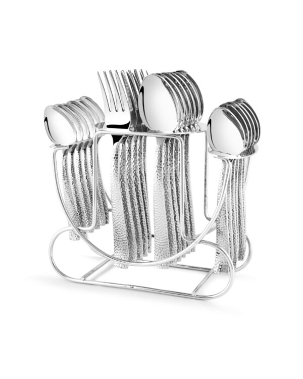 Blossom Steel Ivory Plain Hammered